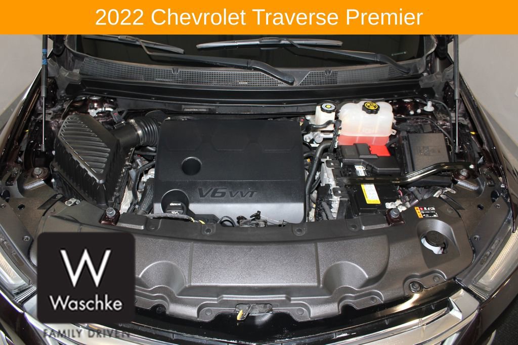 Used 2022 Chevrolet Traverse Premier w/ LPO, Floor Liner Package AWD/4WD image 11