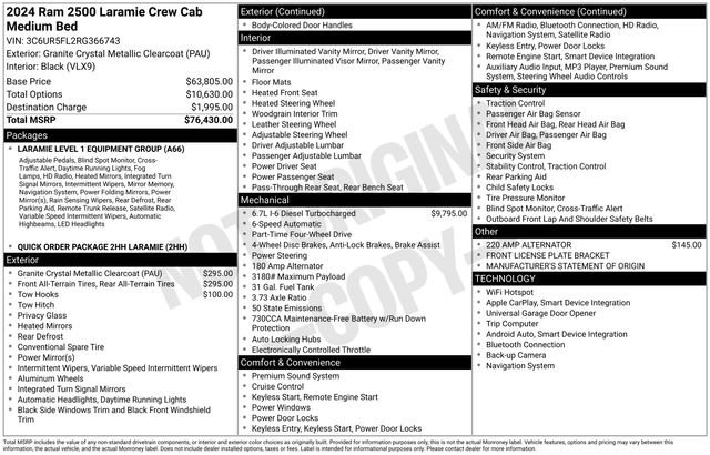 Used 2024 RAM 2500 Laramie image 4