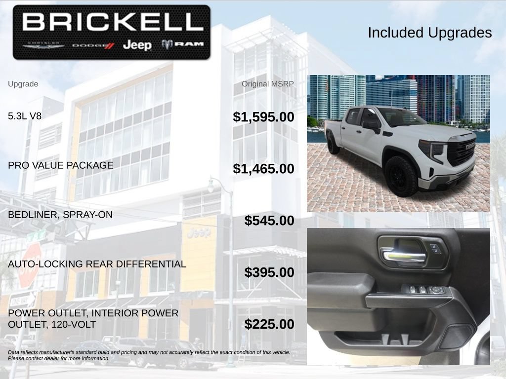 Used 2024 GMC Sierra 1500 Pro w/ Pro Value Package AWD/4WD image 5