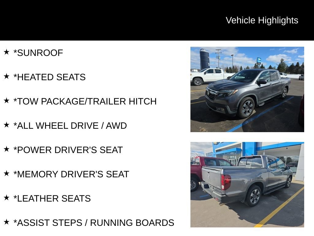 Used 2019 Honda Ridgeline RTL-E image 4