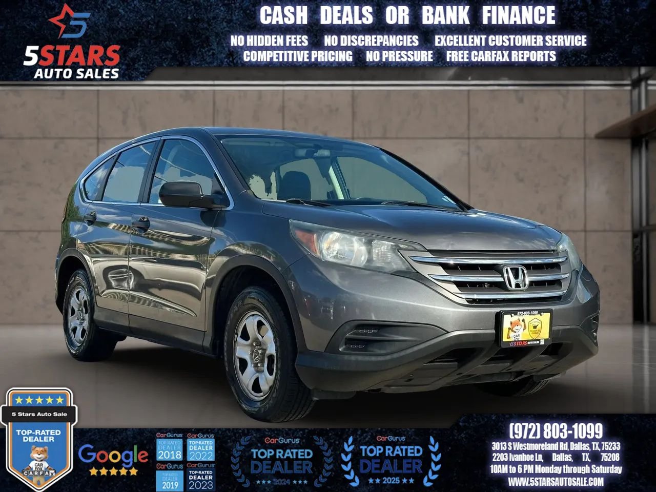 Used 2014 Honda CR-V LX