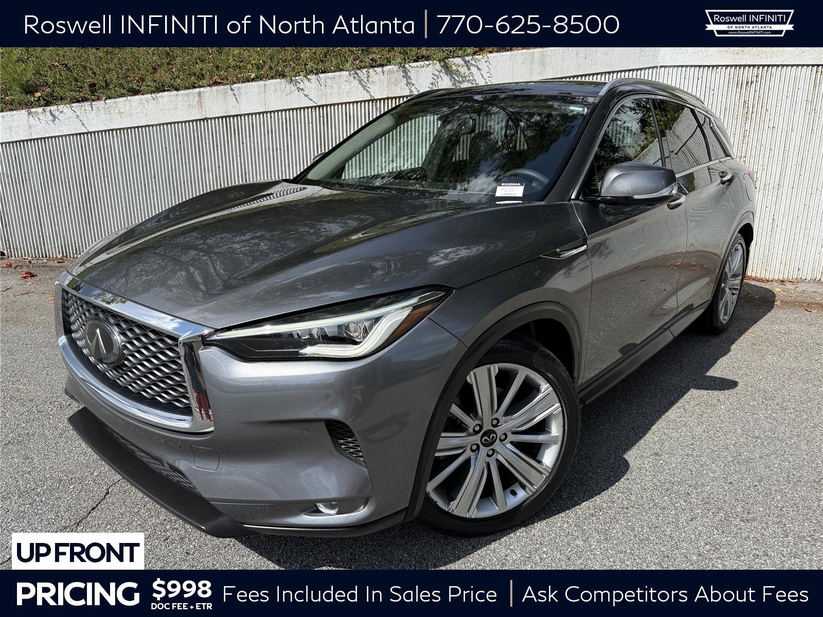 Used 2020 INFINITI QX50 Sensory w/ Proactive Package