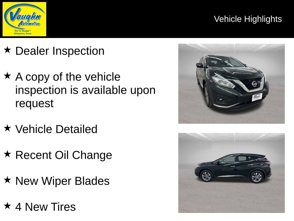 Used 2015 Nissan Murano SL w/ SL Technology Package image 2