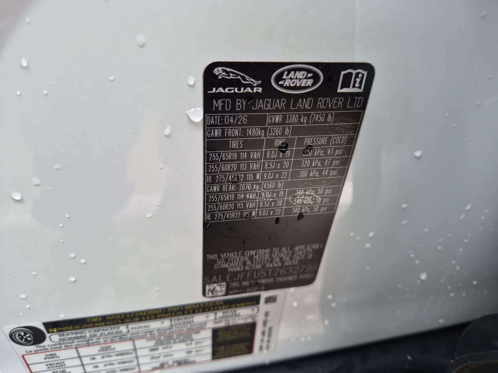 New 2026 Land Rover Defender 130 S AWD/4WD image 36