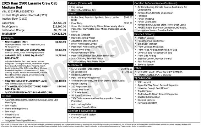 New 2025 RAM 2500 Laramie w/ Night Edition image 4