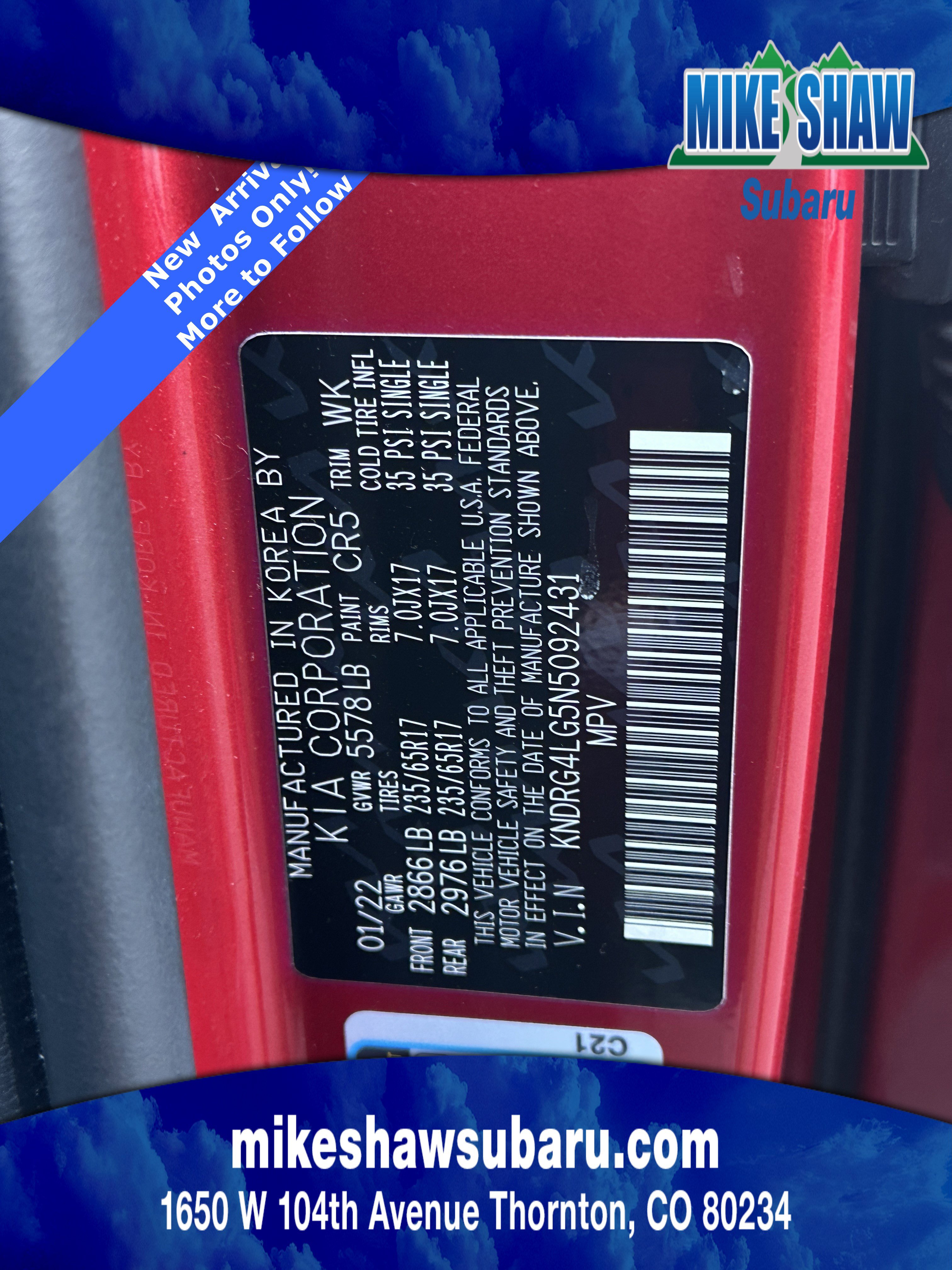 Used 2022 Kia Sorento S image 30