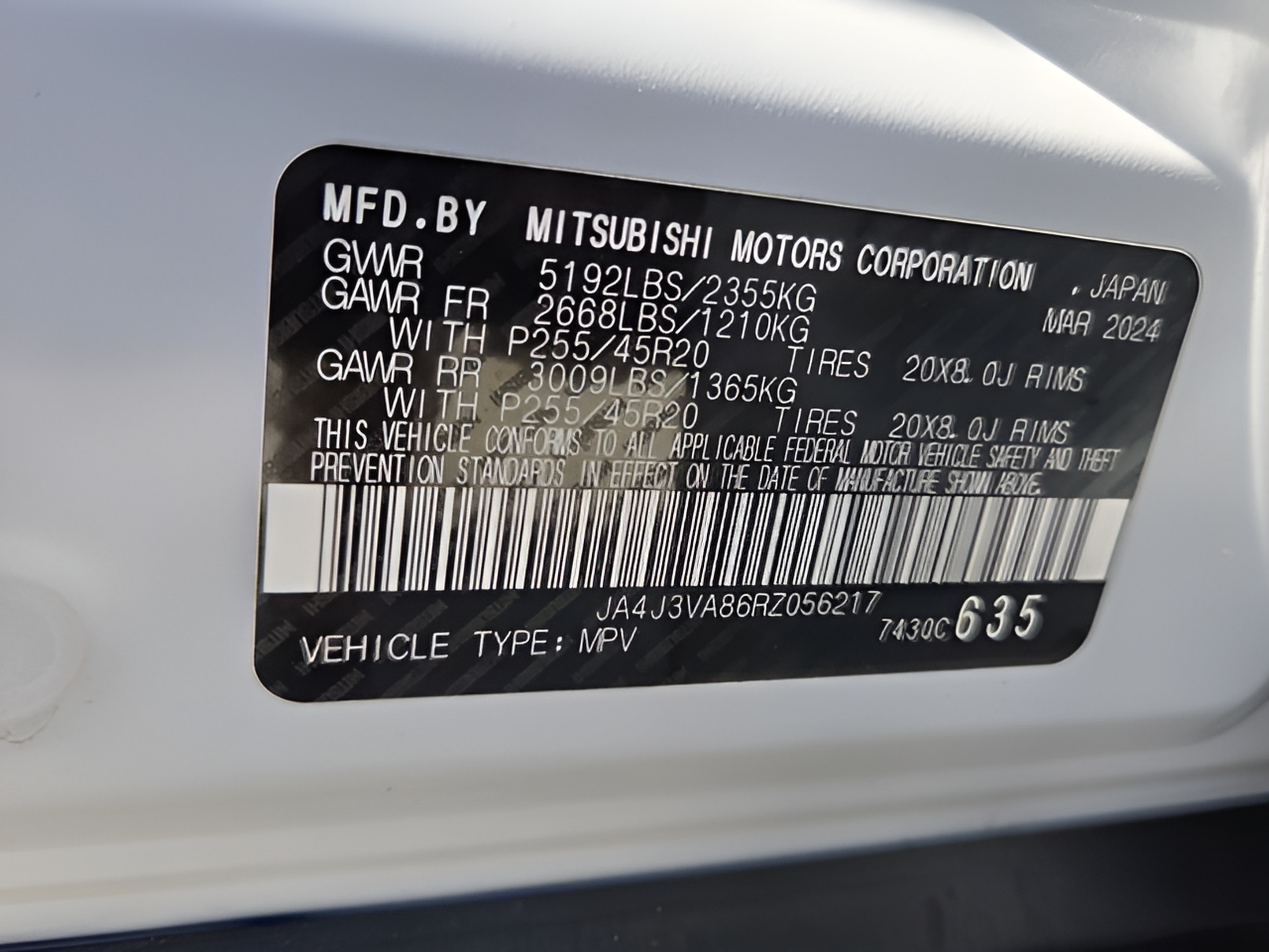 Used 2024 Mitsubishi Outlander SE FWD image 17