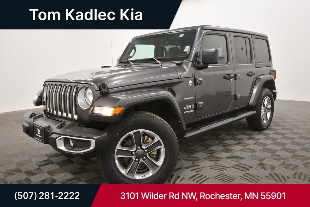 Used 2022 Jeep Wrangler Unlimited Sahara w/ Cold Weather Group image 1