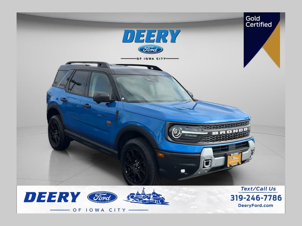 Certified 2025 Ford Bronco Sport Badlands