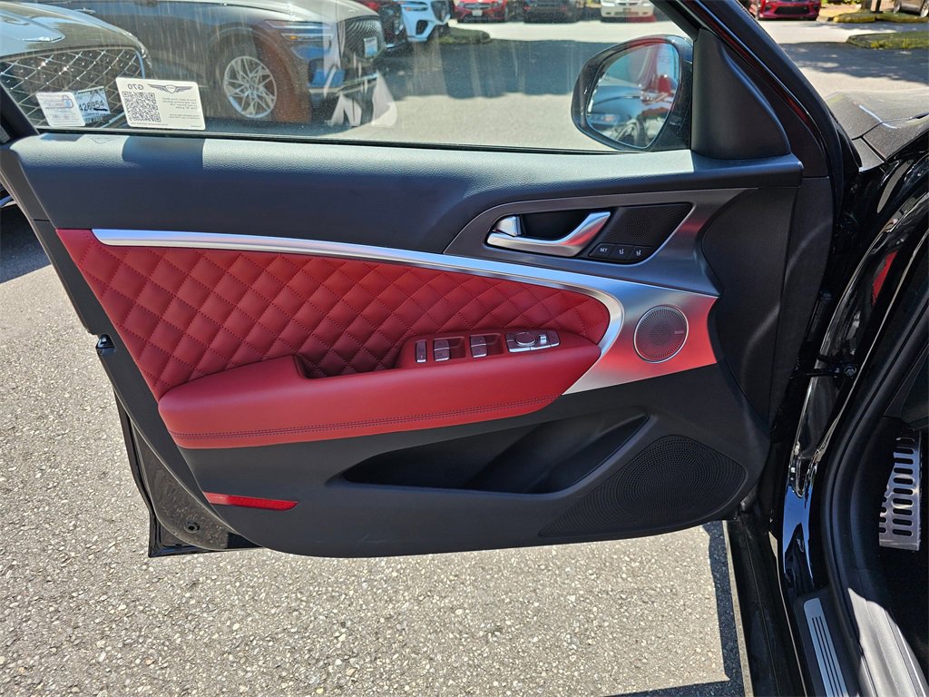 Certified 2025 Genesis G70 3.3T Advanced w/ Sport Prestige Package image 21