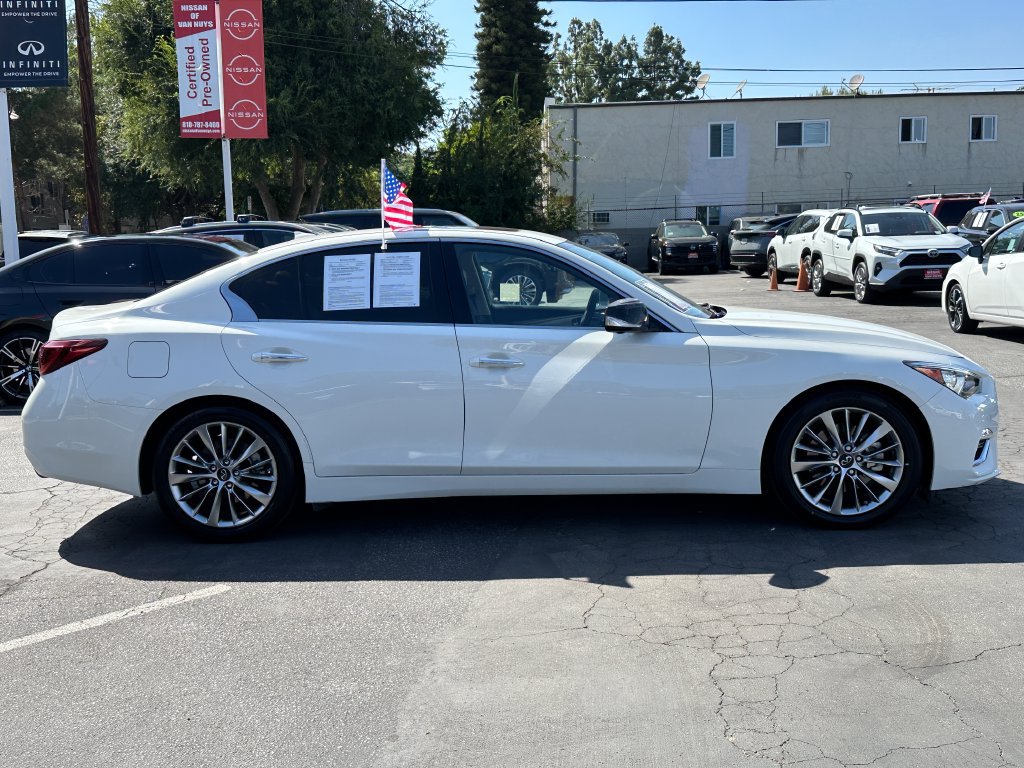 Certified 2023 INFINITI Q50 Luxe RWD image 9