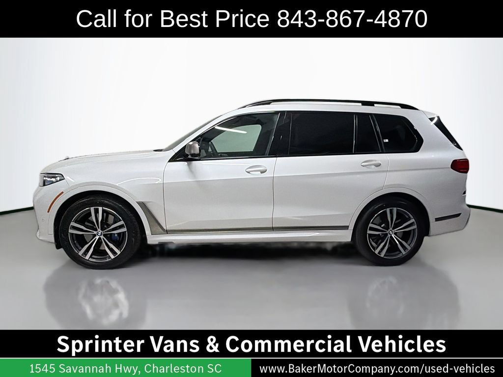 Used 2020 BMW X7 M50i w/ Luxury Seating Package AWD/4WD image 2