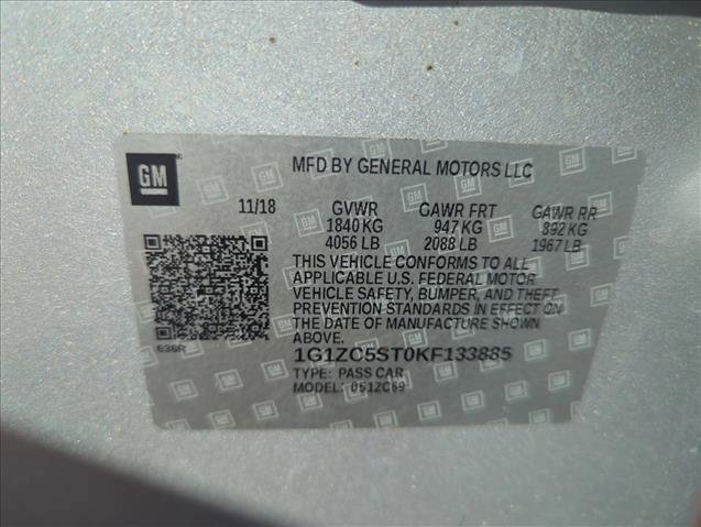 Used 2019 Chevrolet Malibu LS w/ Driver Confidence Package II image 25