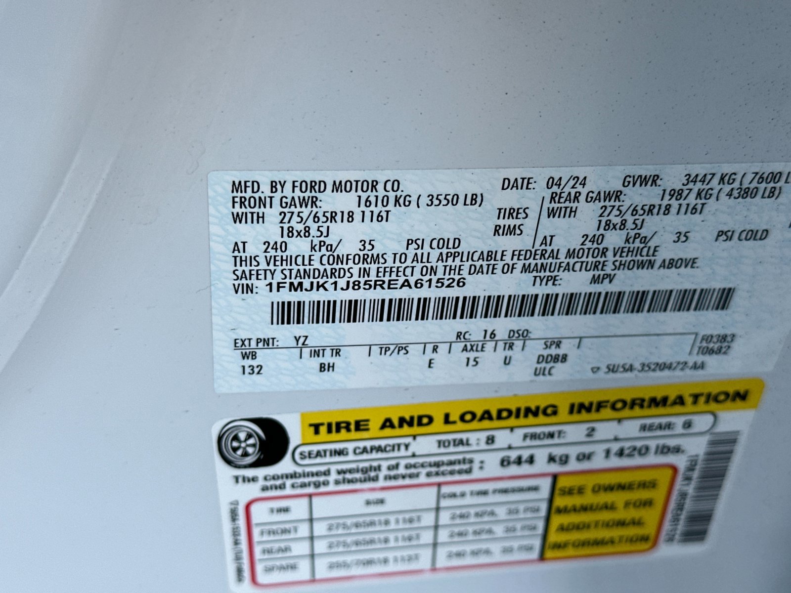 Certified 2024 Ford Expedition Max XLT image 30