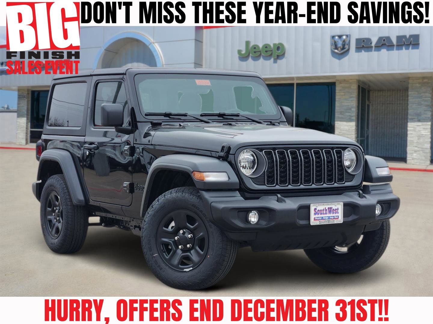 New 2026 Jeep Wrangler Sport image 1