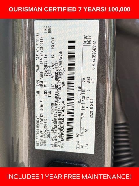 Used 2024 Ford F150 STX AWD/4WD image 31