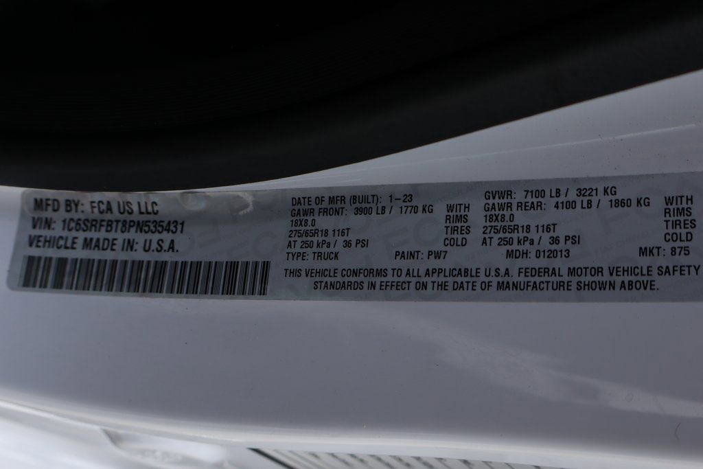 Used 2023 RAM 1500 Big Horn w/ Trailer Tow Group AWD/4WD image 54