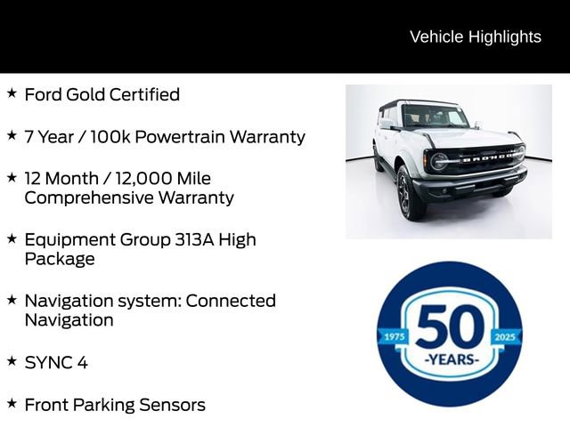 Certified 2023 Ford Bronco Outer Banks image 6