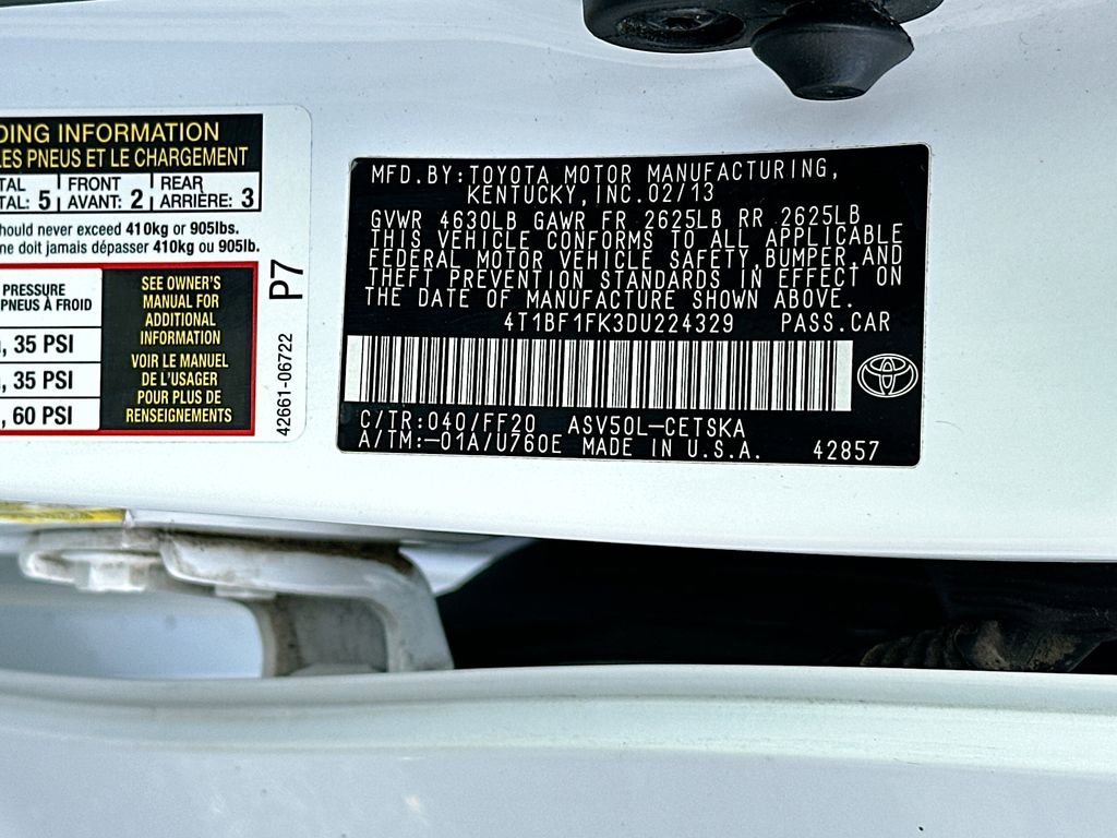 Used 2013 Toyota Camry SE image 26