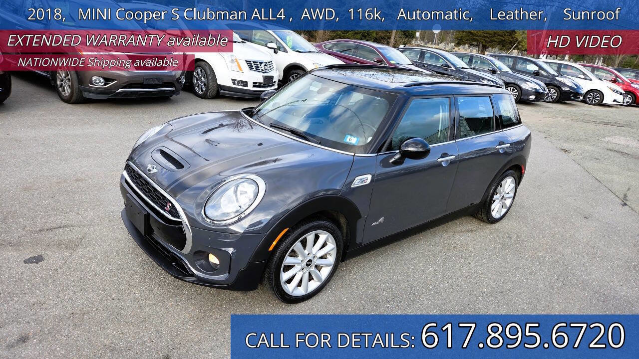 Used 2018 MINI Cooper Clubman S image 1