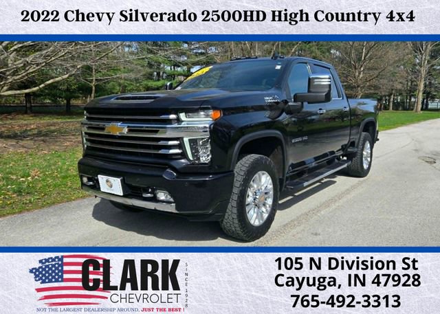 Used 2022 Chevrolet Silverado 2500 High Country w/ Technology Package