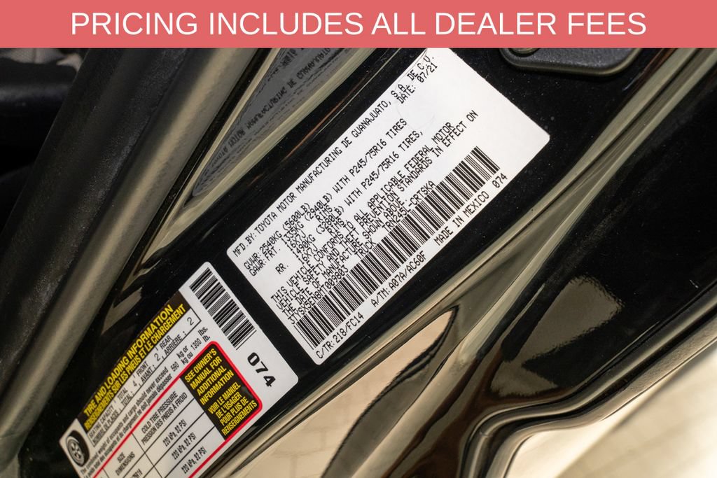 Used 2021 Toyota Tacoma SR5 w/ SR5 Appearance Package (SM) AWD/4WD image 19