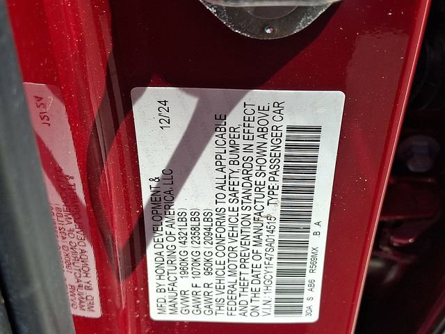 Used 2025 Honda Accord SE image 24