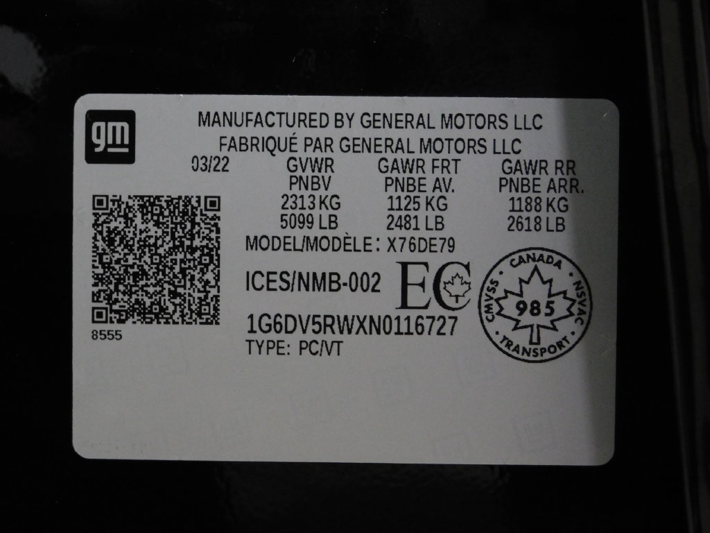 Used 2022 Cadillac CT5 V AWD/4WD image 96