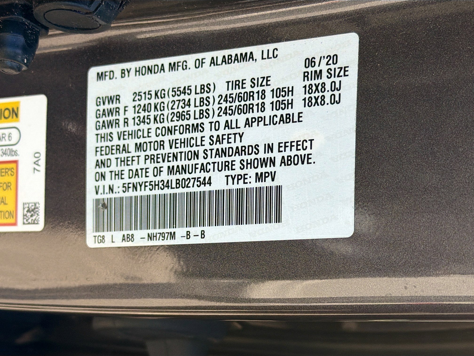 Used 2020 Honda Pilot EX image 43