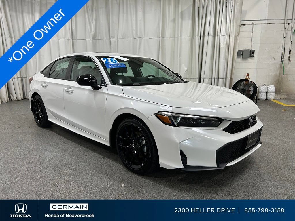 Certified 2026 Honda Civic Sport