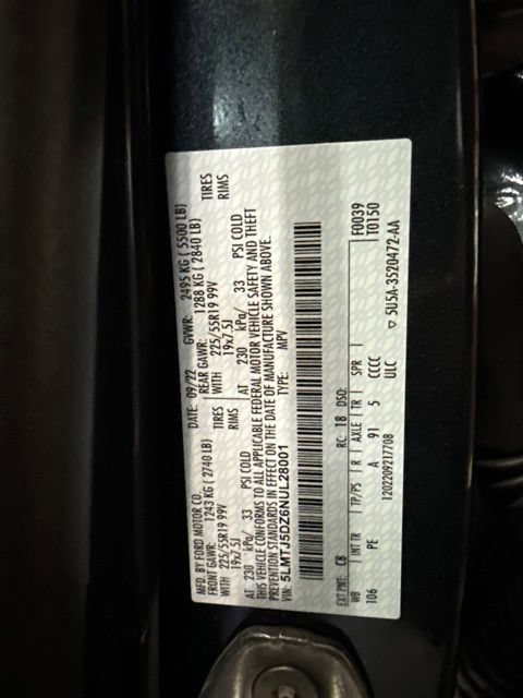 Used 2022 Lincoln Corsair Grand Touring w/ Elements Technology Bundle AWD/4WD image 11