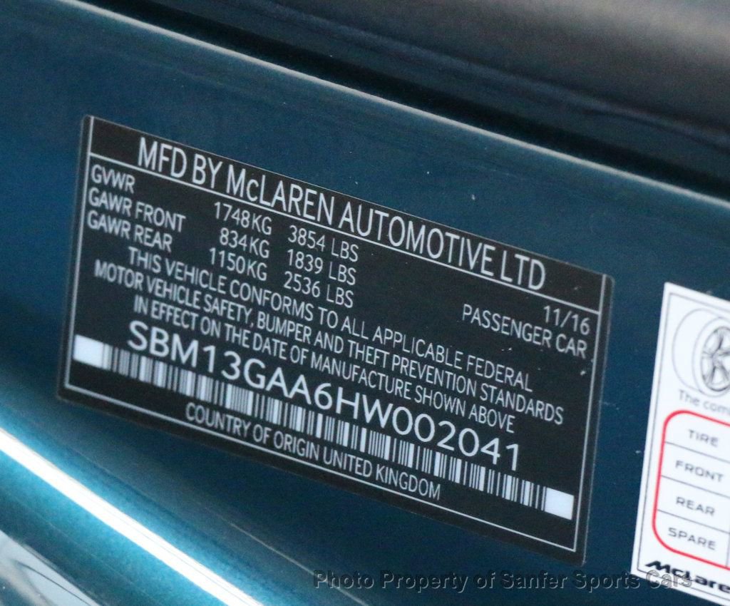 Used 2017 McLaren 570S Coupe image 40
