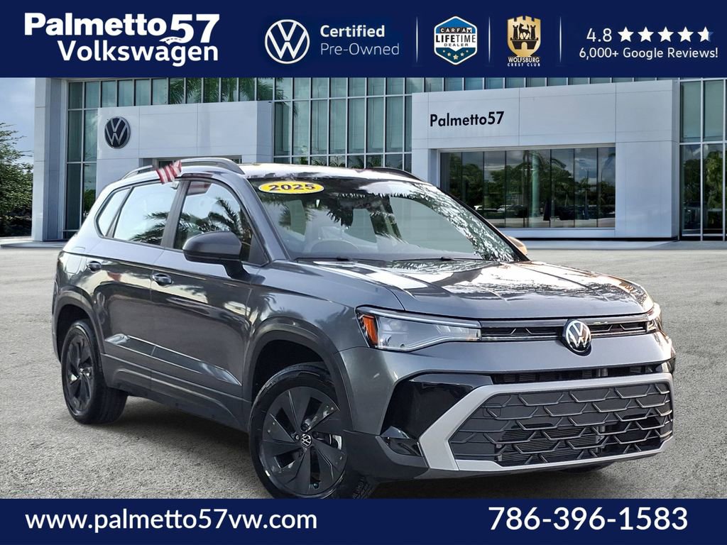 Used 2025 Volkswagen Taos S FWD video 1