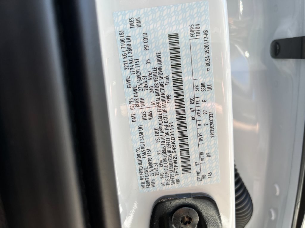 Used 2025 Ford F150 STX w/ Equipment Group 200A AWD/4WD image 39