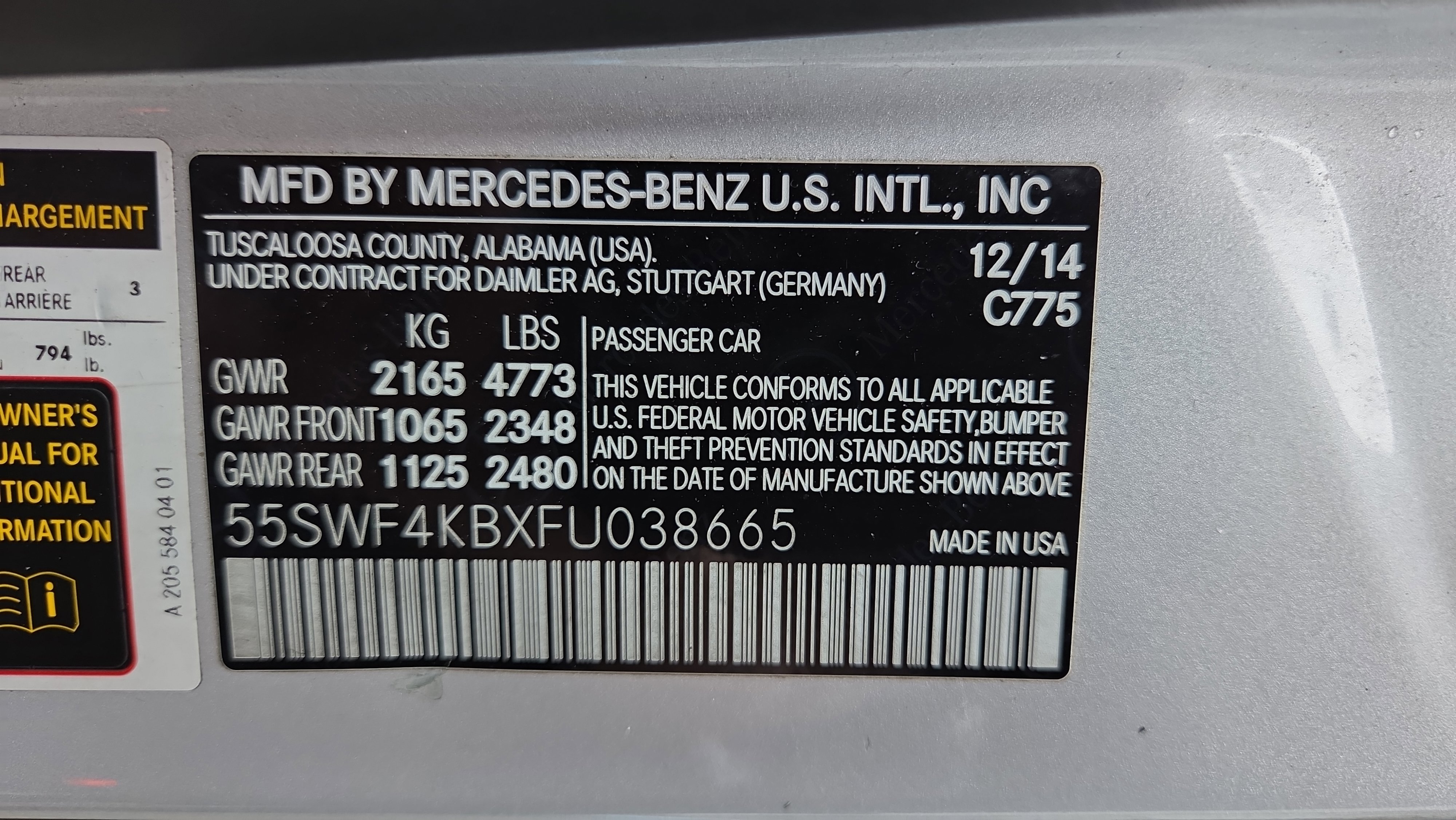 Used 2015 Mercedes-Benz C 300 4MATIC Sedan image 26