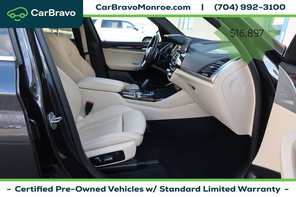 Used 2019 BMW X3 xDrive30i w/ Driving Assistance Package AWD/4WD image 38