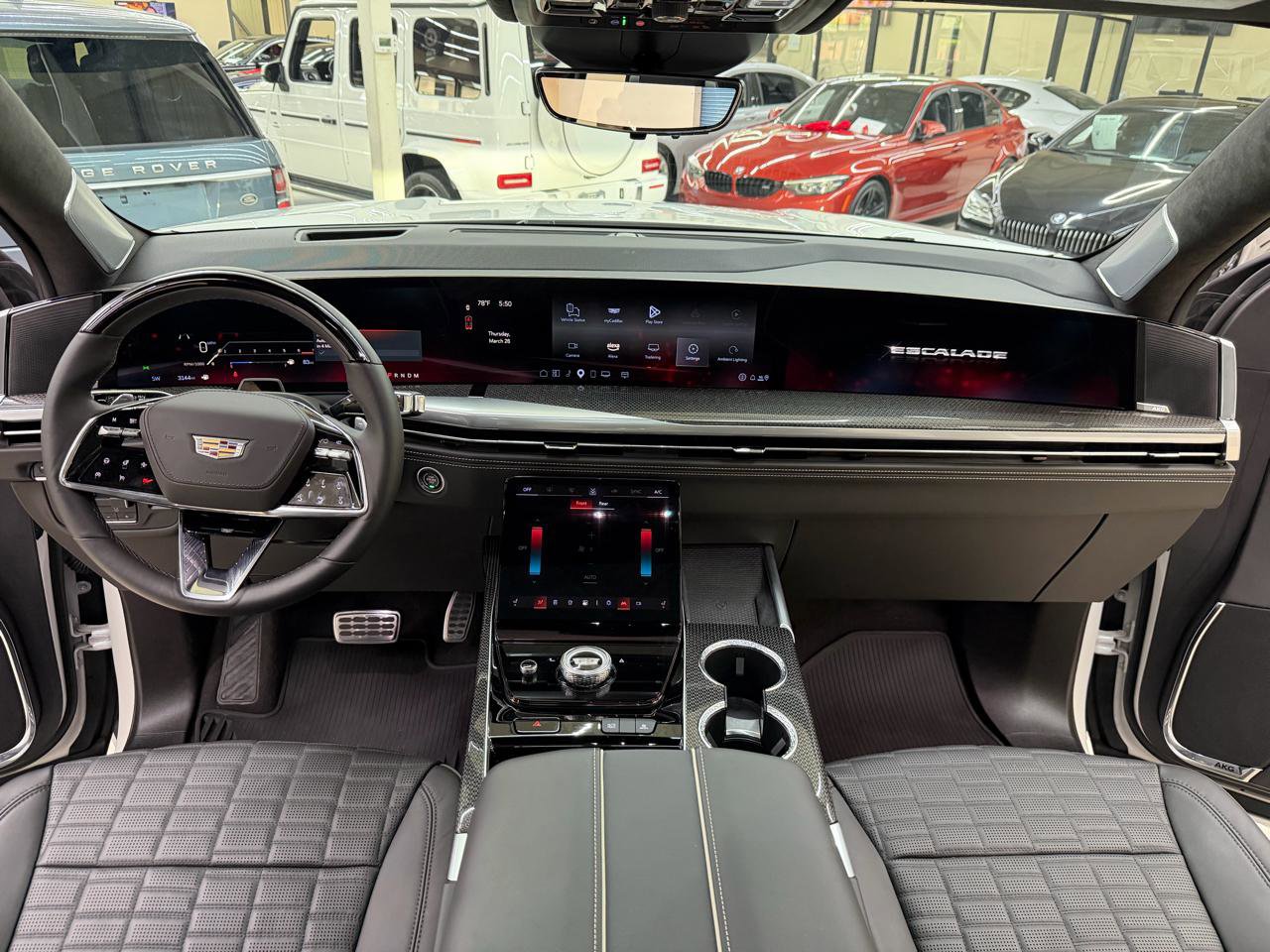 Used 2025 Cadillac Escalade V w/ LPO, ONYX Package image 30