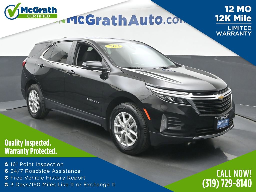 Certified 2022 Chevrolet Equinox LT