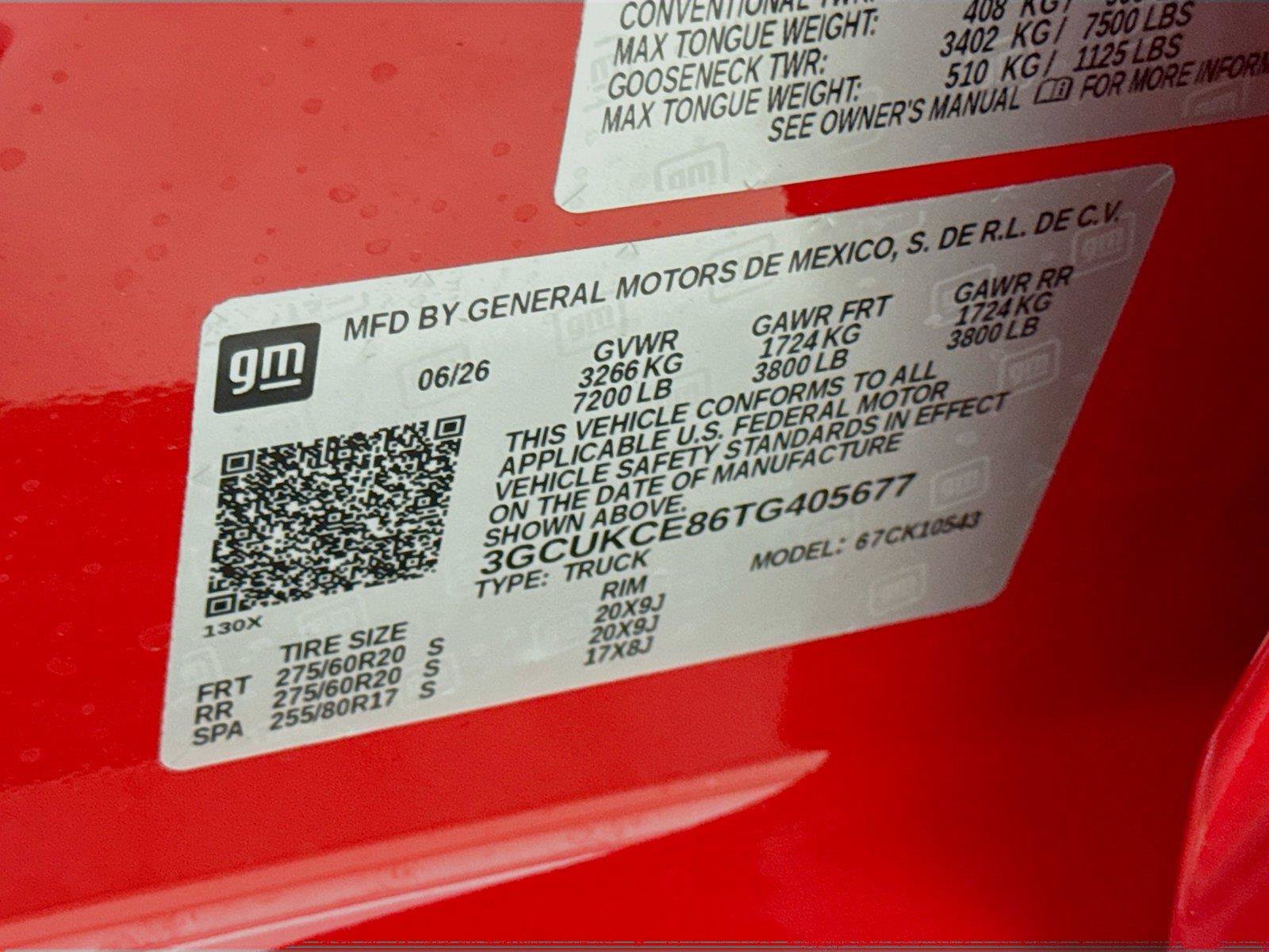 New 2026 Chevrolet Silverado 1500 Custom Trail Boss w/ LPO, Dark Essentials Package AWD/4WD image 21