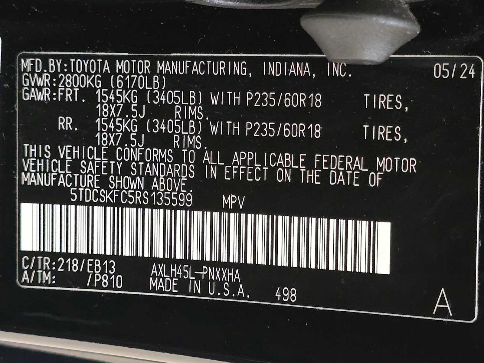 Certified 2024 Toyota Sienna XLE Woodland Edition AWD/4WD image 30