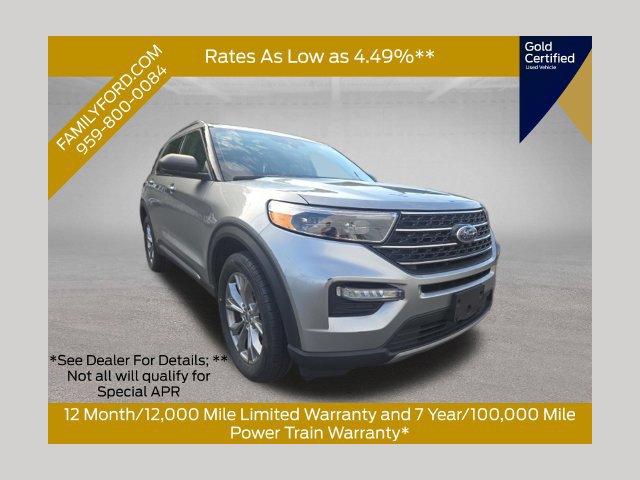 Certified 2023 Ford Explorer XLT w/ Equipment Group 202A