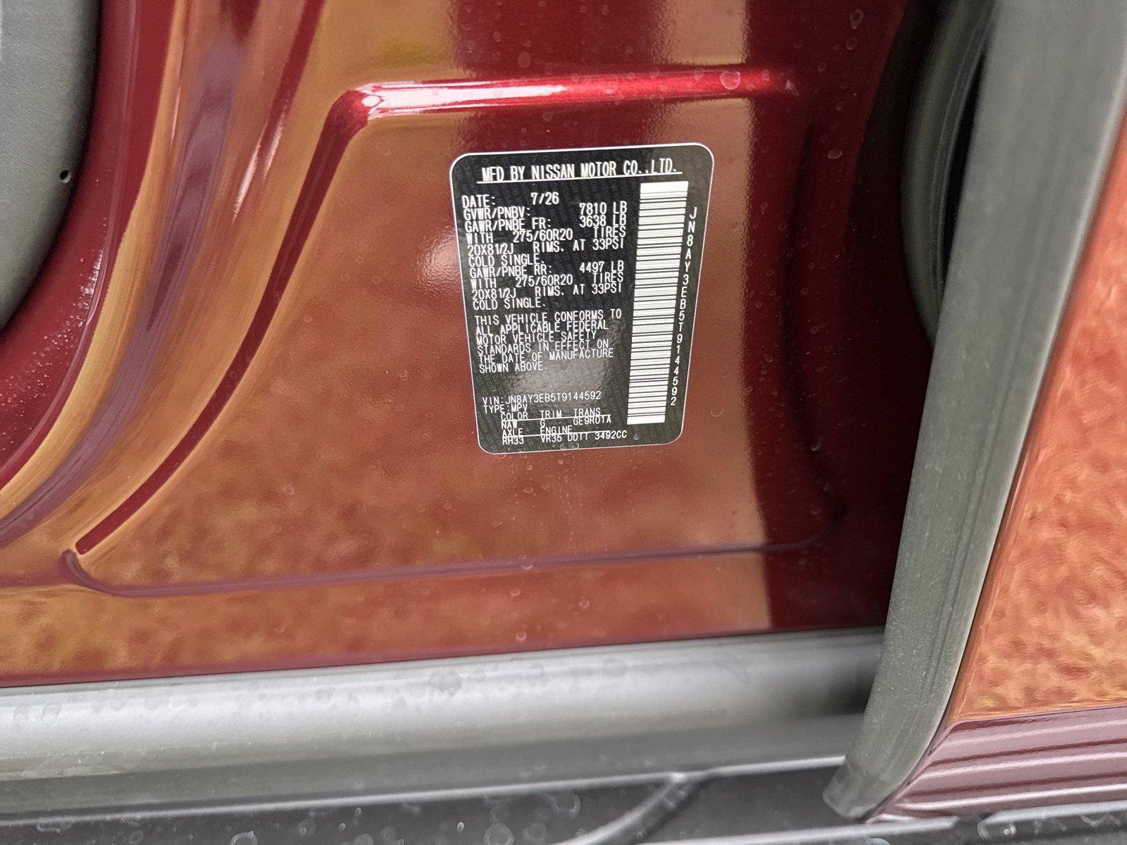 New 2026 Nissan Armada Platinum AWD/4WD image 33