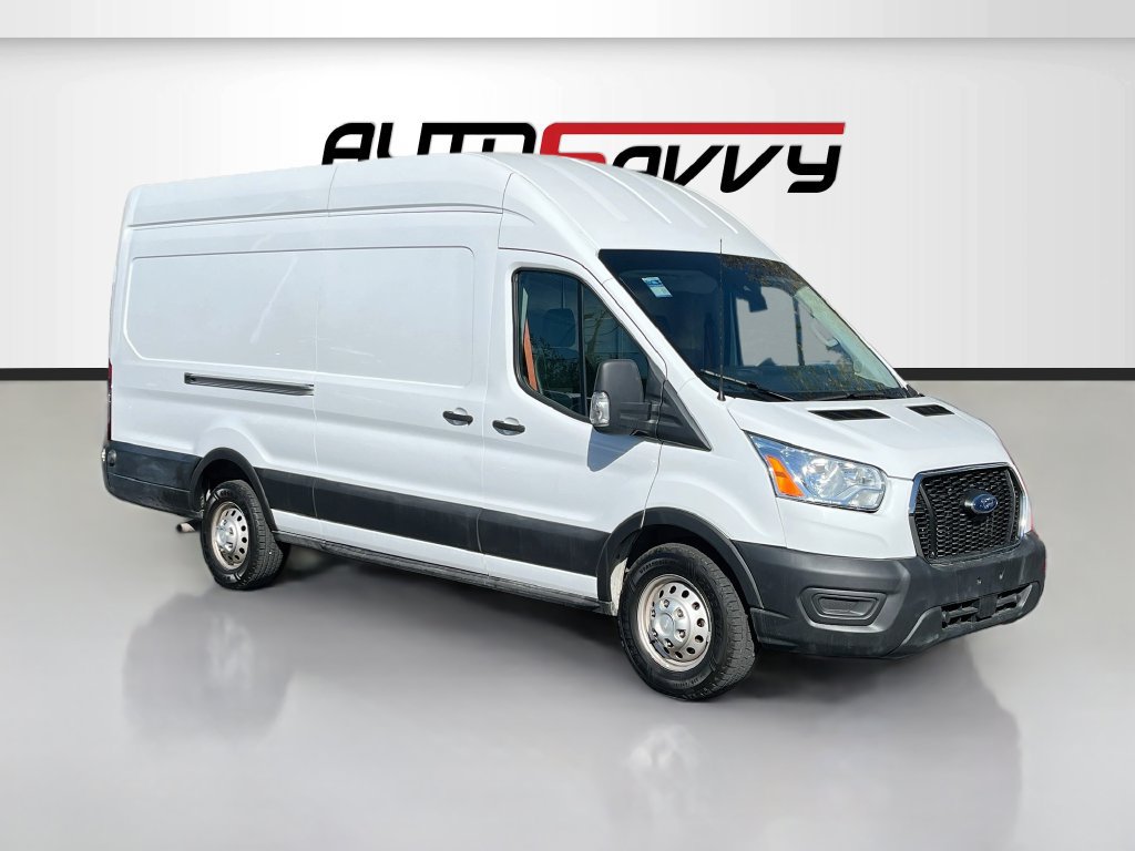 Used 2023 Ford Transit 350 148 High Roof Extended AWD w/ Fleet Safety Package image 1