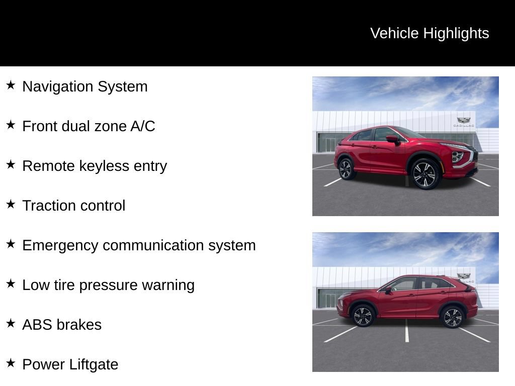 Used 2025 Mitsubishi Eclipse Cross SEL AWD/4WD image 10