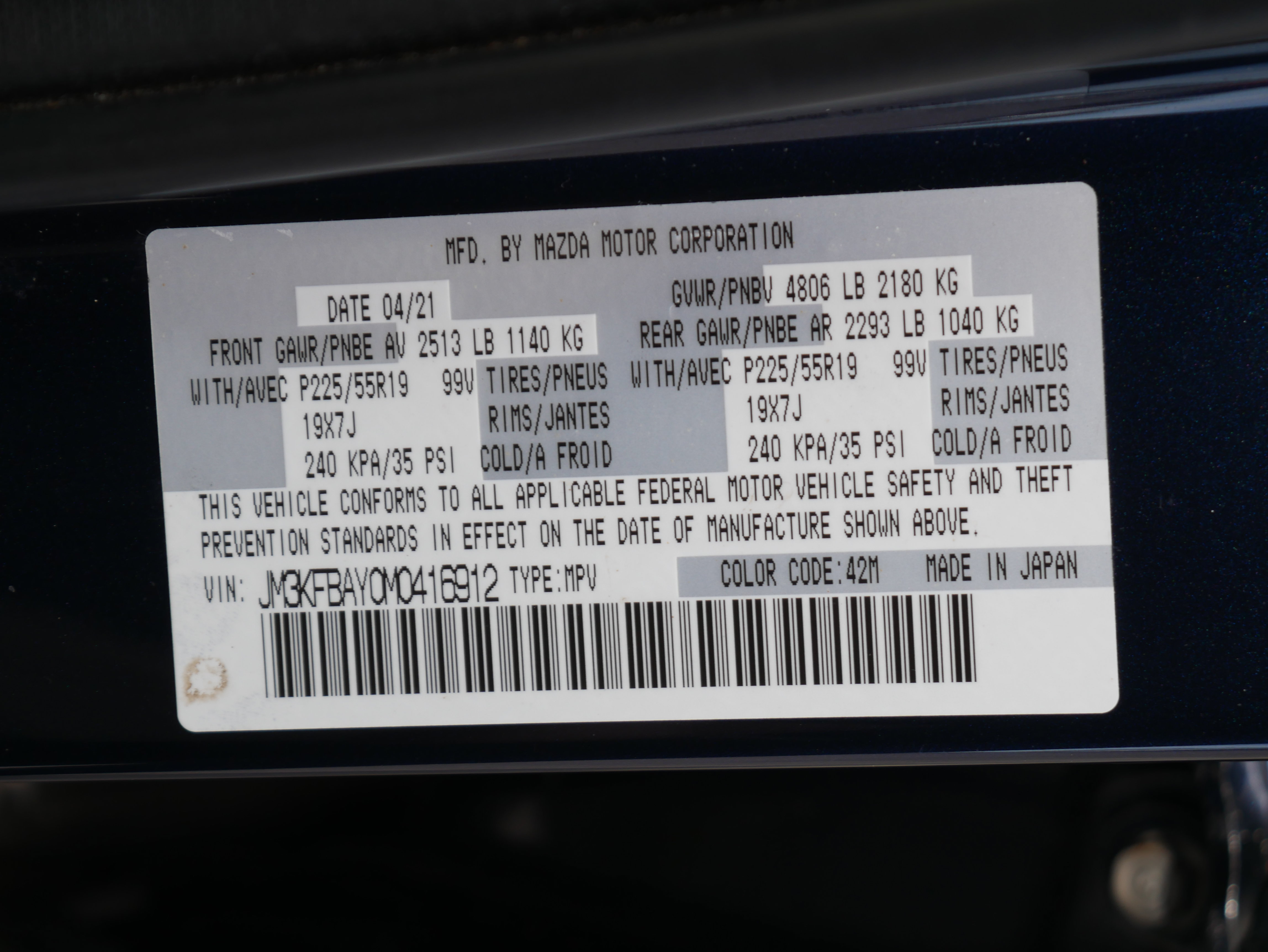 Used 2021 MAZDA CX-5 Grand Touring Reserve AWD/4WD image 35