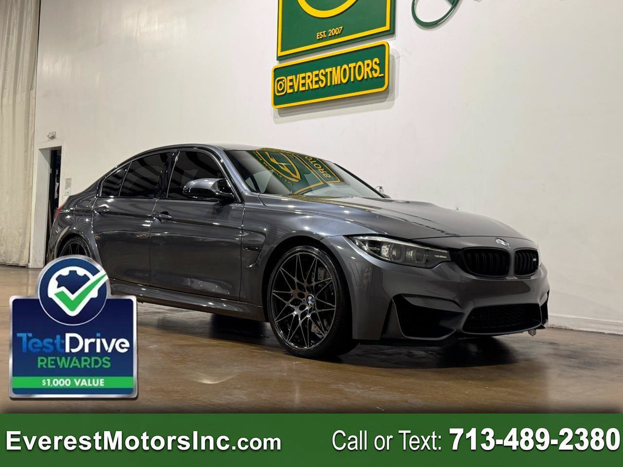 Used 2018 BMW M3 w/ Competition Package