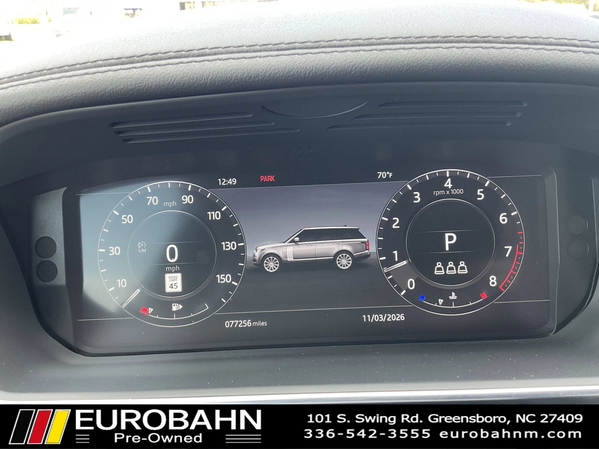 Used 2020 Land Rover Range Rover HSE AWD/4WD image 12