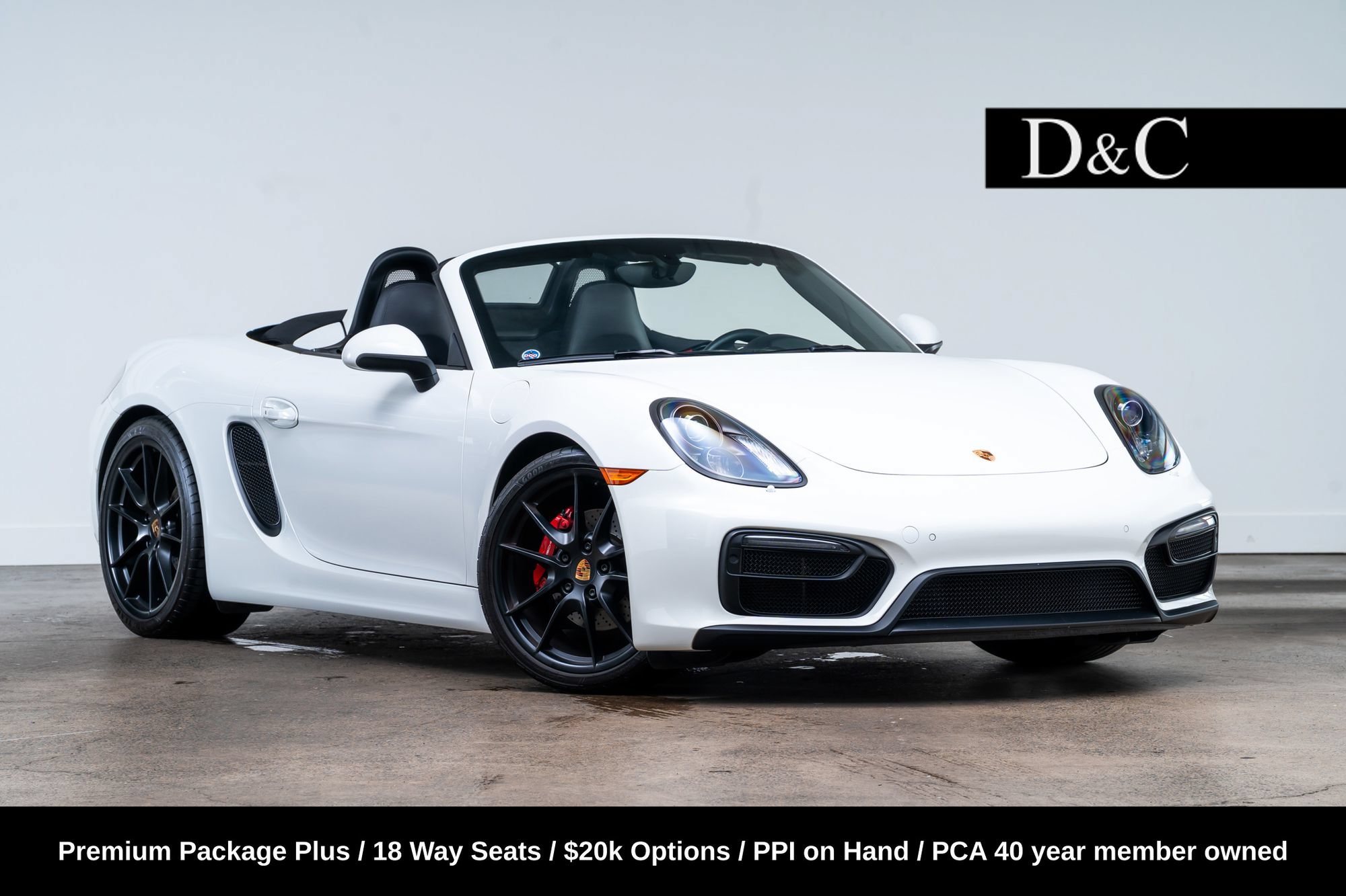Used 2016 Porsche Boxster GTS RWD image 1