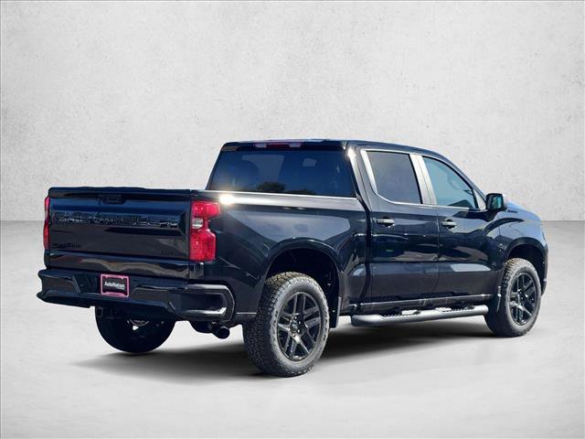 New 2026 Chevrolet Silverado 1500 Custom w/ Turbomax Blackout Package RWD image 2