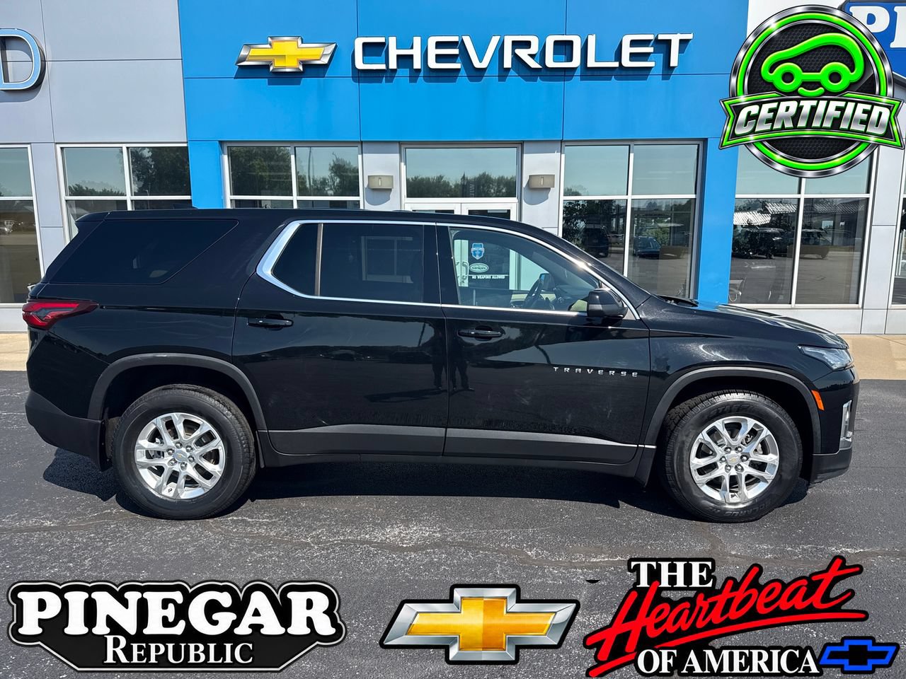 Certified 2023 Chevrolet Traverse LS AWD/4WD 360° Tour